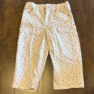 Toddler Polo Floral Pants